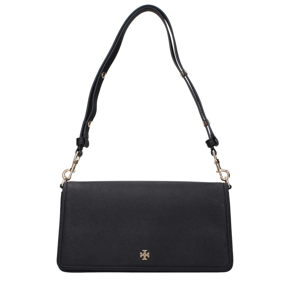 Tory Burch Black Leather Shoulder Bags TO15108019388681BT