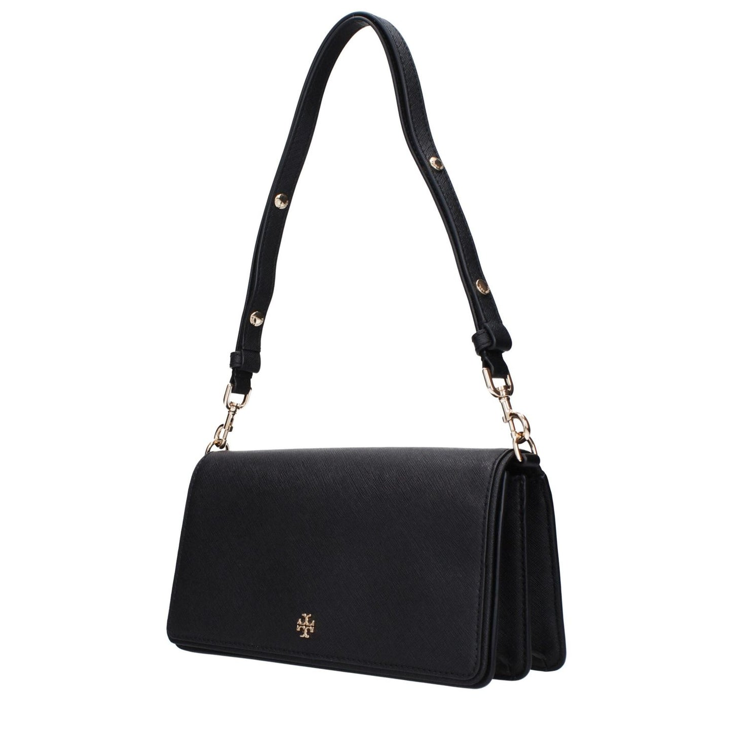 Tory Burch Black Leather Shoulder Bags TO15108019388681BT