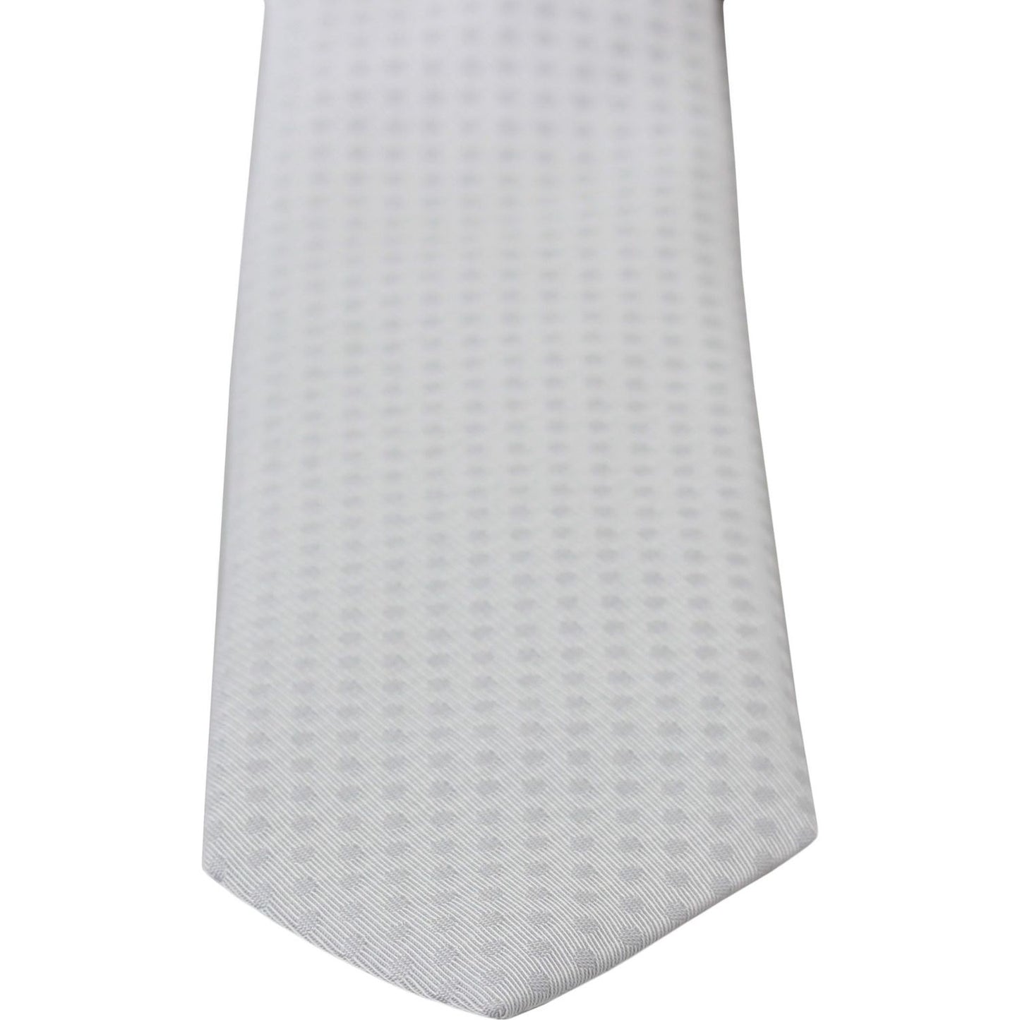 Dolce & Gabbana White Patterned Classic Mens Slim Necktie Tie 1728,67345645728,Accessories,Dolce & Gabbana,Material: 66% Nylon 34% Silk,Men,Men - Accessories,New with tags,Ties & Bowties - Men - Accessories,Ties - Ties and Formal Accessories - Accessories