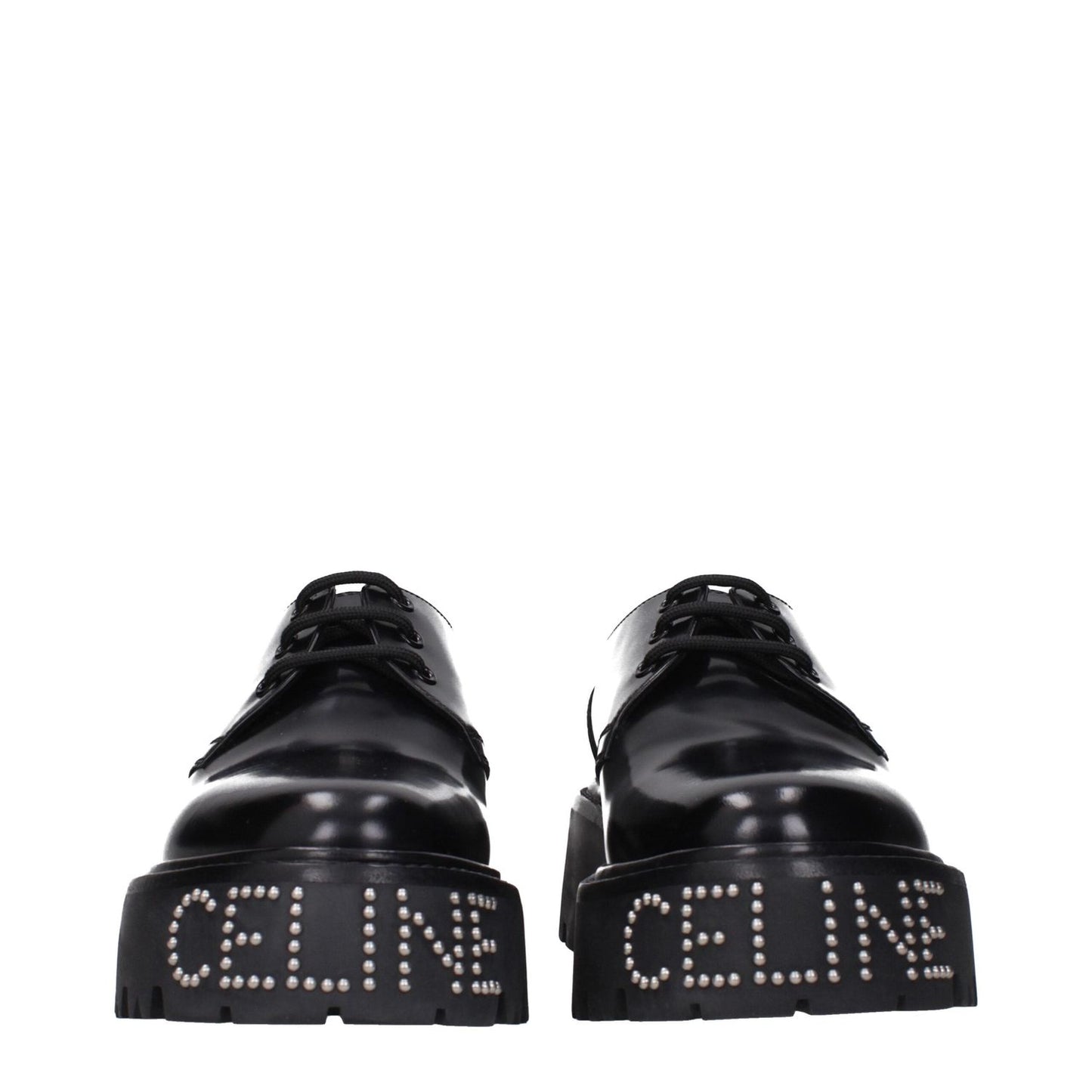 Celine Black Leather Oxfords And Derbies CE-15219284902153-EU40/US7