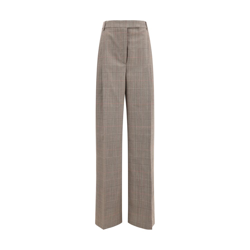Rohe Beige Fleece Wool Casual Pants Rohe