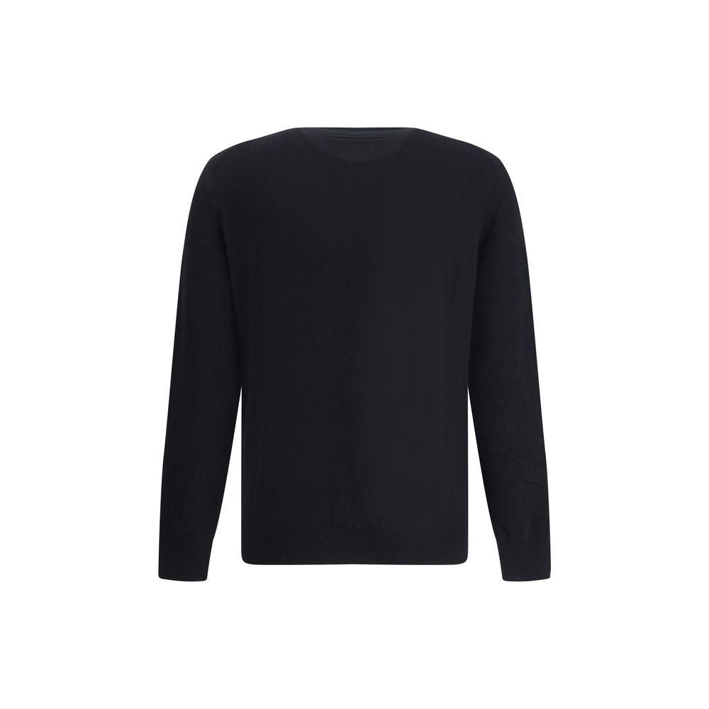 ZEGNA Black Cashmere Cashmere Sweater