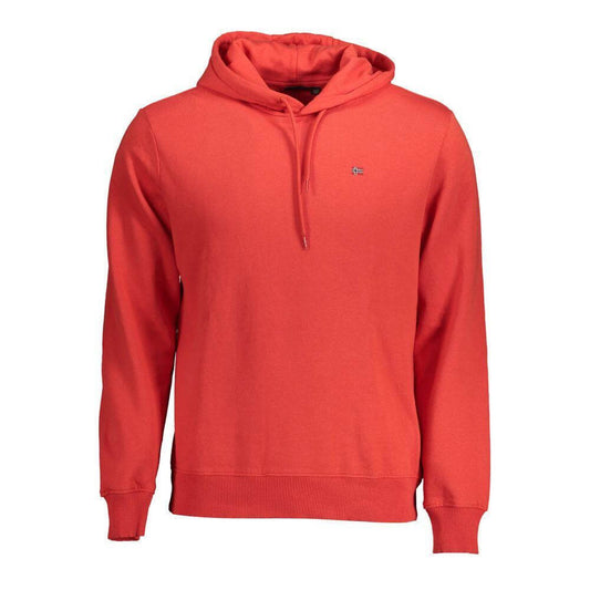 Napapijri Rosso Cotton Men's Sweatshirt Napapijri