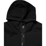 Dolce & Gabbana Black Sleeveless Hooded Logo Plaque Jacket JKT41509-48