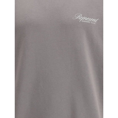 Represent Gray Cotton Sweatshirt Represent