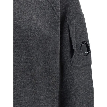 C.P. Company Gray Wool Sweatshirt C.P. Company