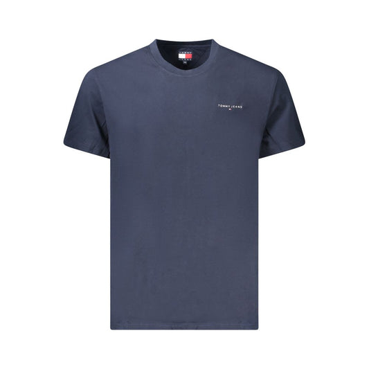 Tommy Hilfiger Blue Cotton Men's T-Shirt