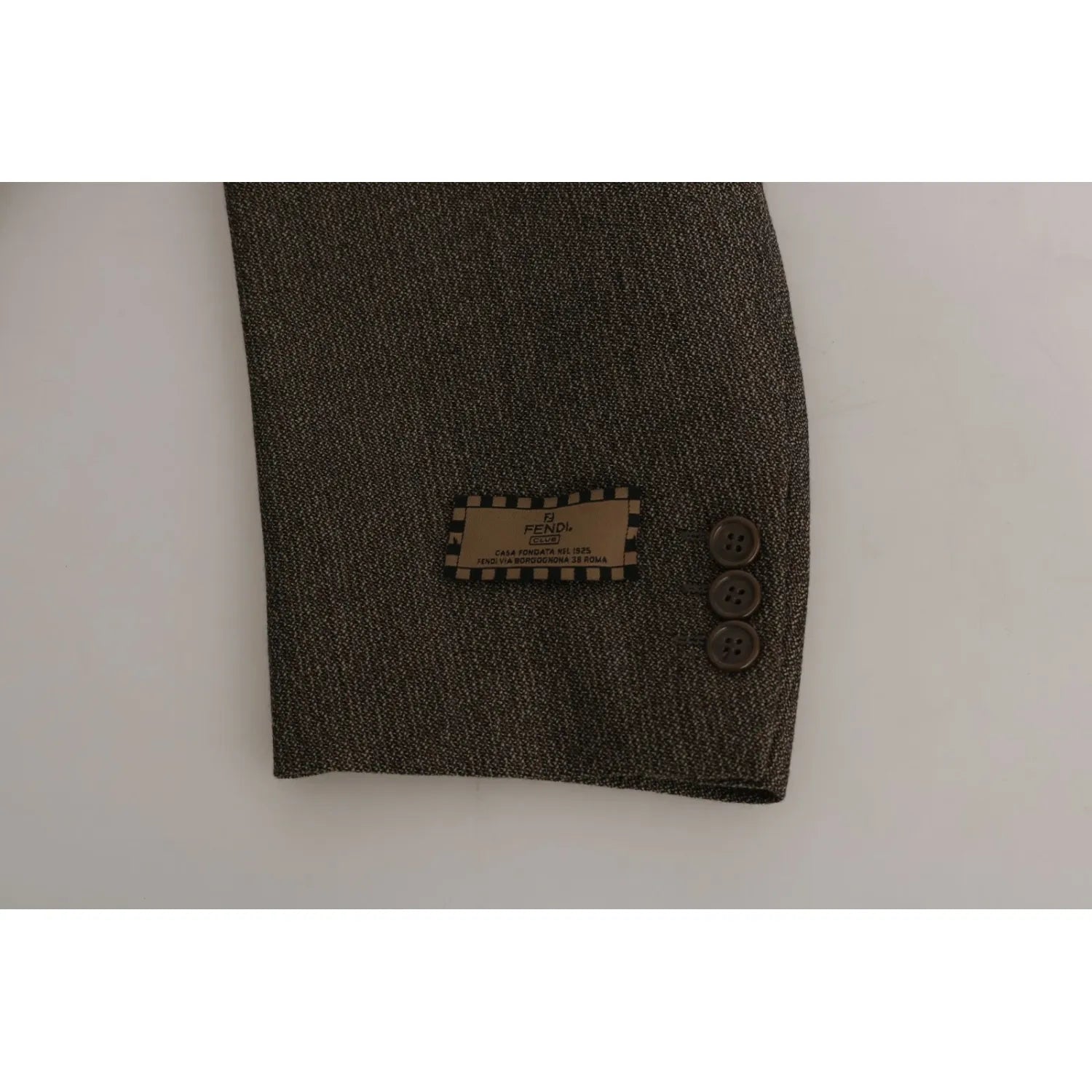 Dolce & Gabbana Brown Single Breasted Wool Suit