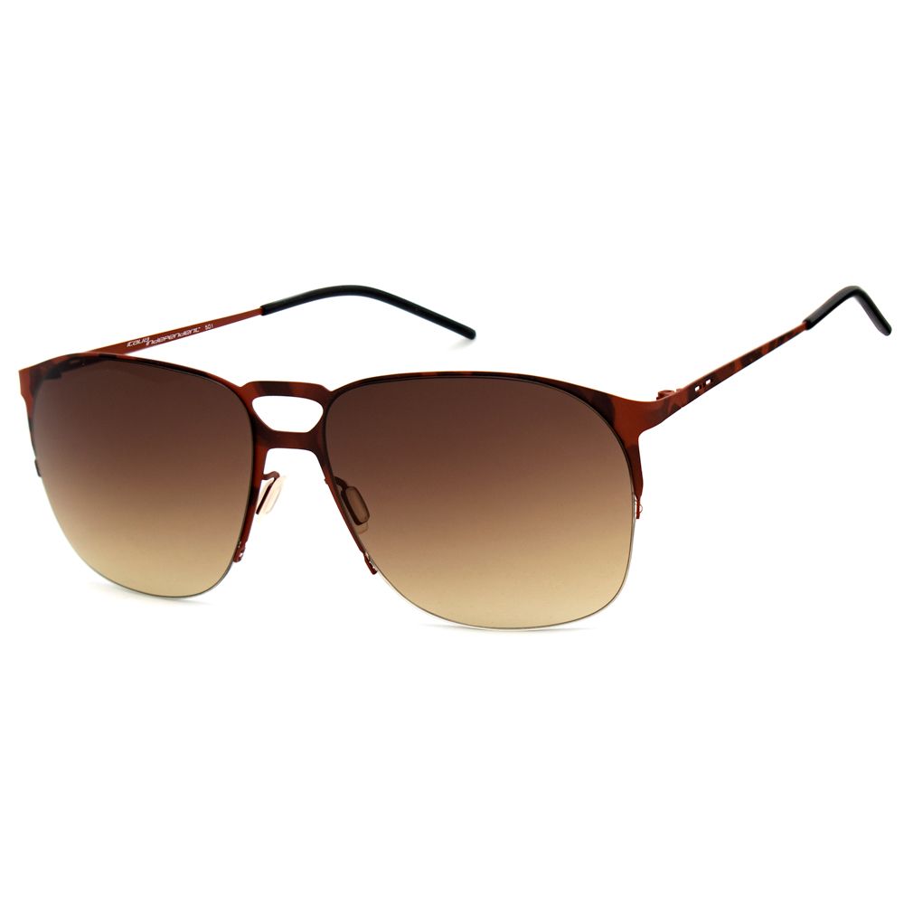 Italia Independent Brown Metal Sunglasses Italia Independent