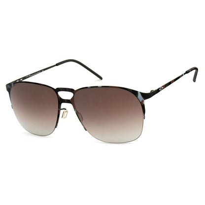 Italia Independent Brown Metal Sunglasses Italia Independent