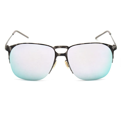Italia Independent Gray Metal Sunglasses Italia Independent
