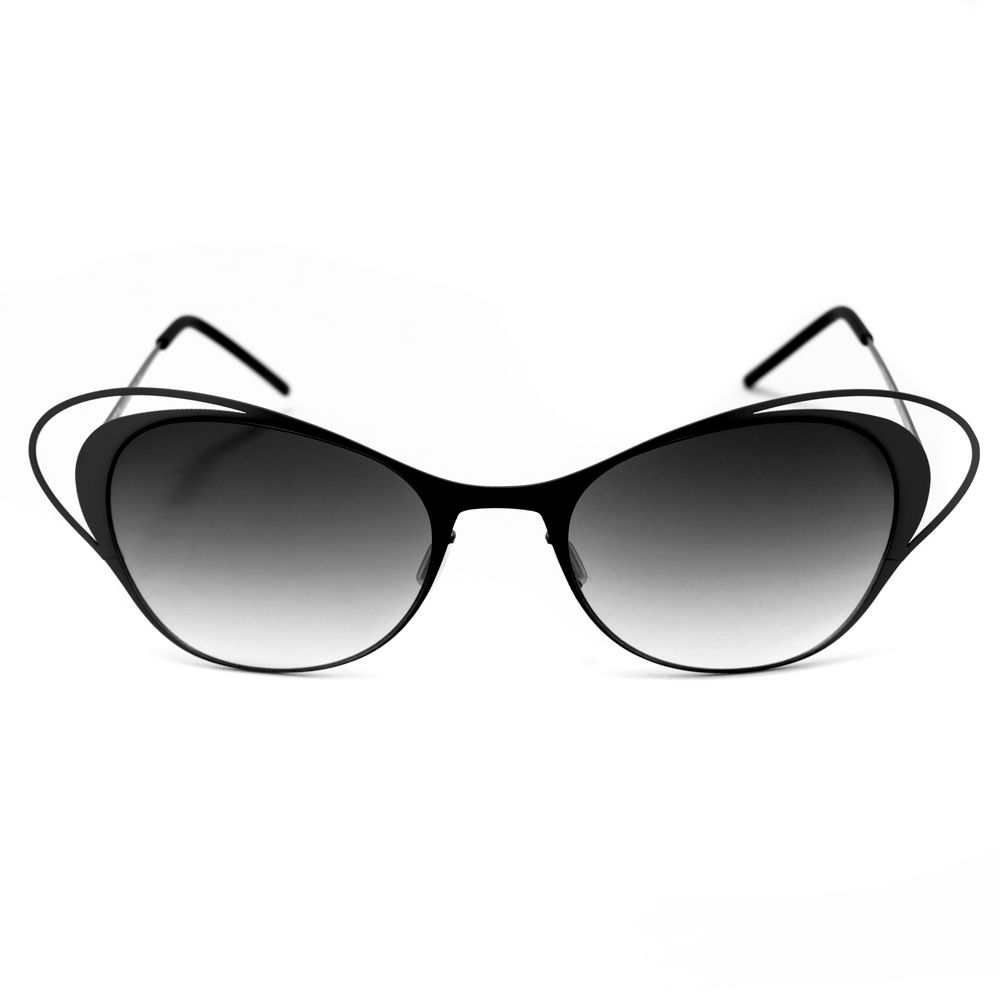 Italia Independent Black Metal Sunglasses Italia Independent