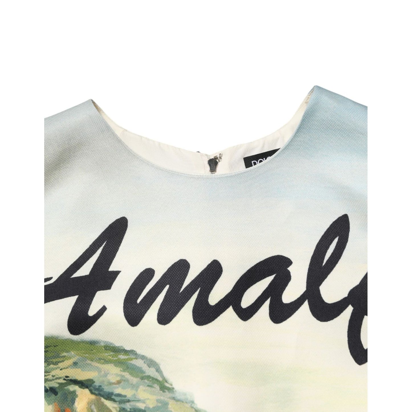 Dolce & Gabbana Multicolor Crystal Embellished Mini Dress Dolce & Gabbana