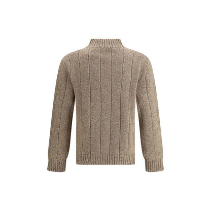Brooksfield Beige Wool Sweatshirt Brooksfield