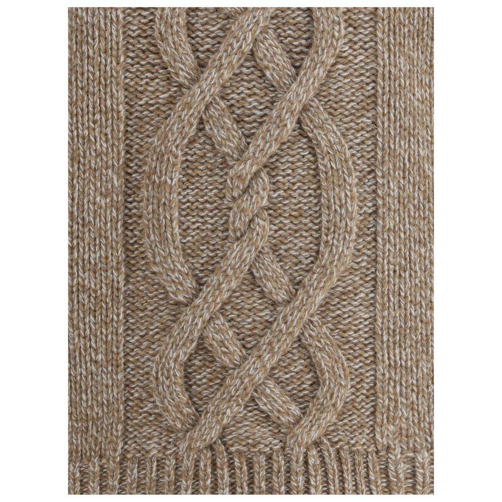 Brooksfield Beige Wool Sweatshirt Brooksfield