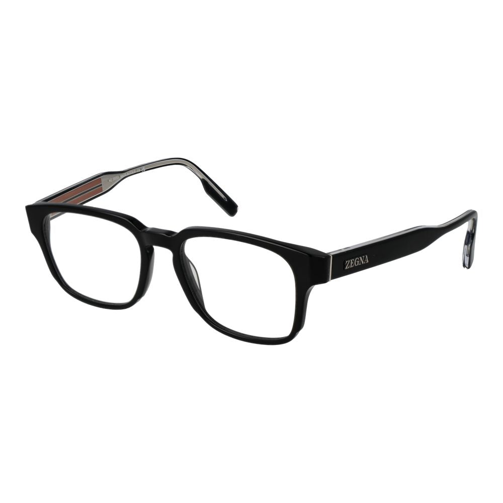 Ermenegildo Zegna Black Acetate Glasses (Frames) Ermenegildo Zegna