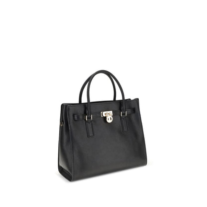 Michael Kors Black Calf Leather Bos Taurus Shoulder Bag Michael Kors