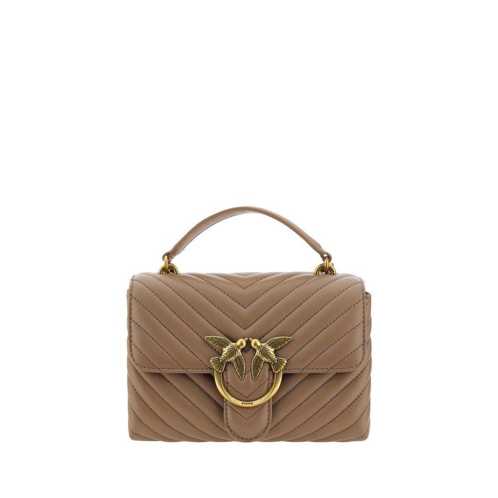 Front view with bag zipped and handles upright.