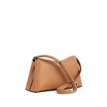 TOTEME T-Lock grained-leather clutch Bag TO-8894818910420