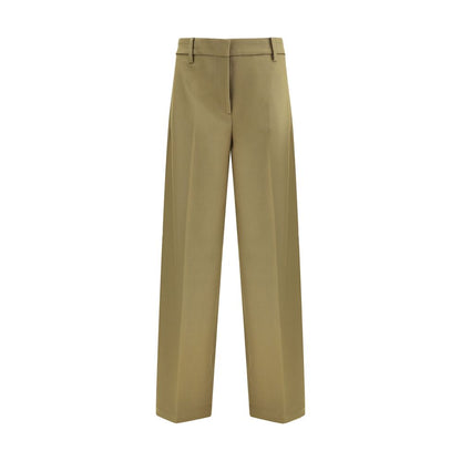 True Royal Green Polyester Dress Pants