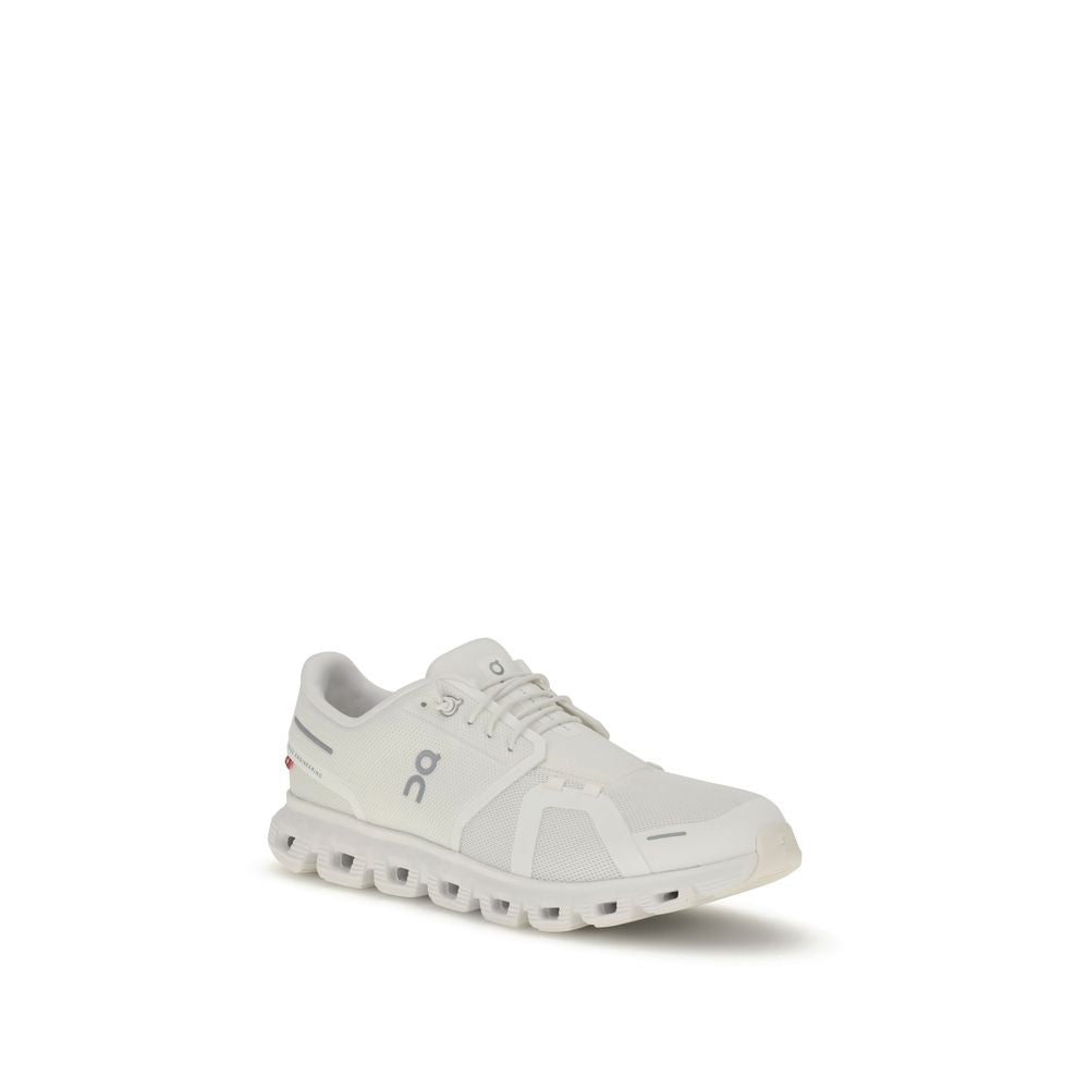 ON White Recycled Polyester Athletic Sneakers ON
