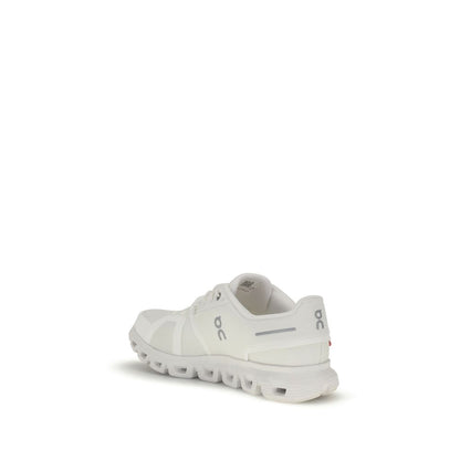 ON White Recycled Polyester Athletic Sneakers ON