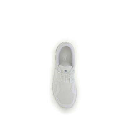 ON White Recycled Polyester Athletic Sneakers ON