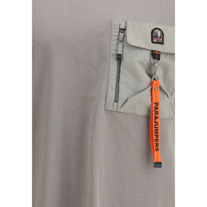 Parajumpers Green Cotton T-Shirt