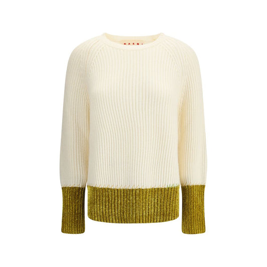 Marni Multicolor Fleece Wool Sweatshirt Marni