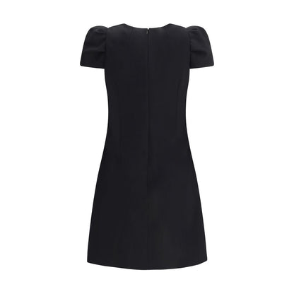 Alexander McQueen Black Wool Casual Dress