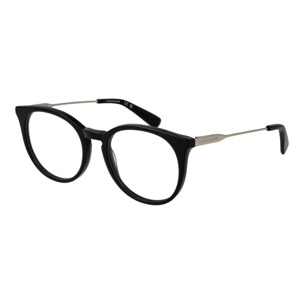 Longchamp Black Metal Glasses (Frames) Longchamp