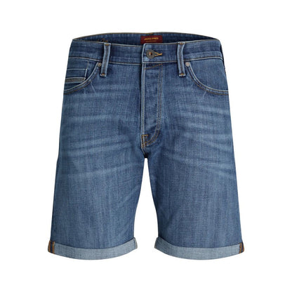 Jack Jones Blue Cotton Bermuda Shorts Jack Jones