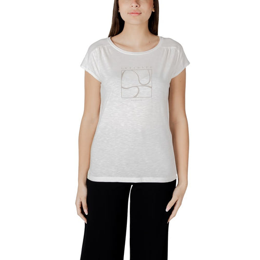 Street One White Cotton T-Shirt