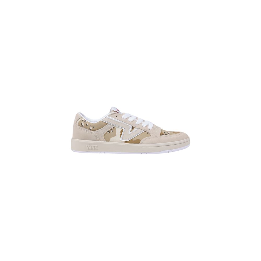 Vans Beige Suede Leather Low Top Sneakers Vans