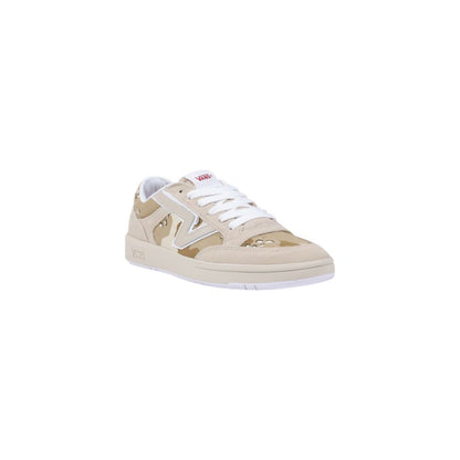 Vans Beige Suede Leather Low Top Sneakers Vans