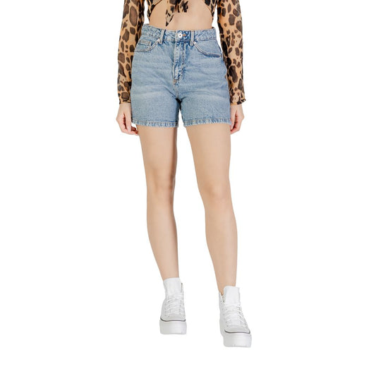 ICHI Light Blue Cotton Shorts 1728,71956299936,Clothing,ICHI,IT38|XS,Light Blue,New with tags,Shorts - Clothing,Shorts - Shorts - Clothing,Women