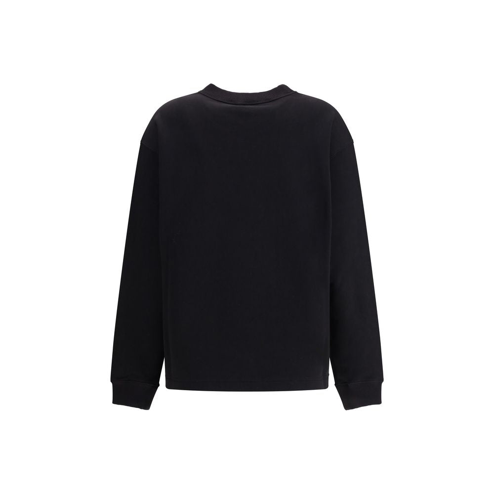Dolce & Gabbana Black Cotton Sweatshirt