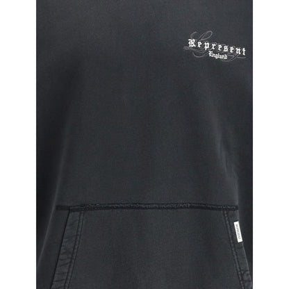 Represent Gray Cotton Sweatshirt Represent