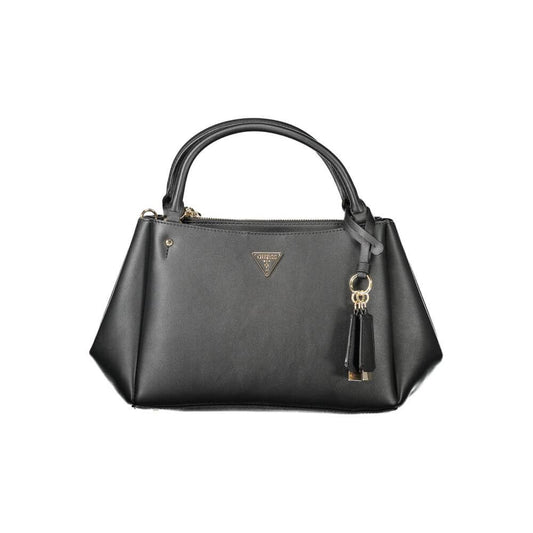 Guess Jeans Nero Poliuretano Women Handbag 1728,67403481248,Bags,Black,Guess Jeans,Handbags - Bags,New with tags,Women
