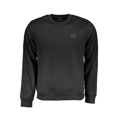 Gianmarco Venturi Black Polyester Men Sweatshirt