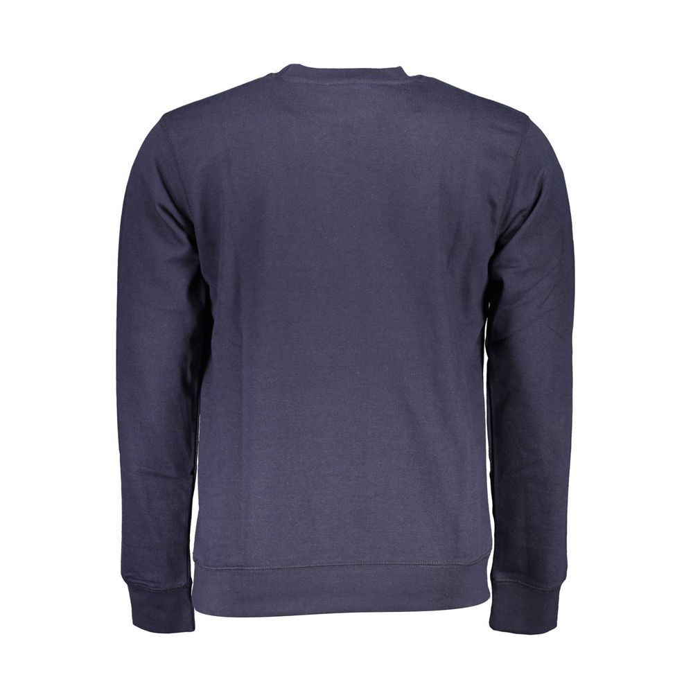 Gianmarco Venturi Blue Cotton Men Sweatshirt
