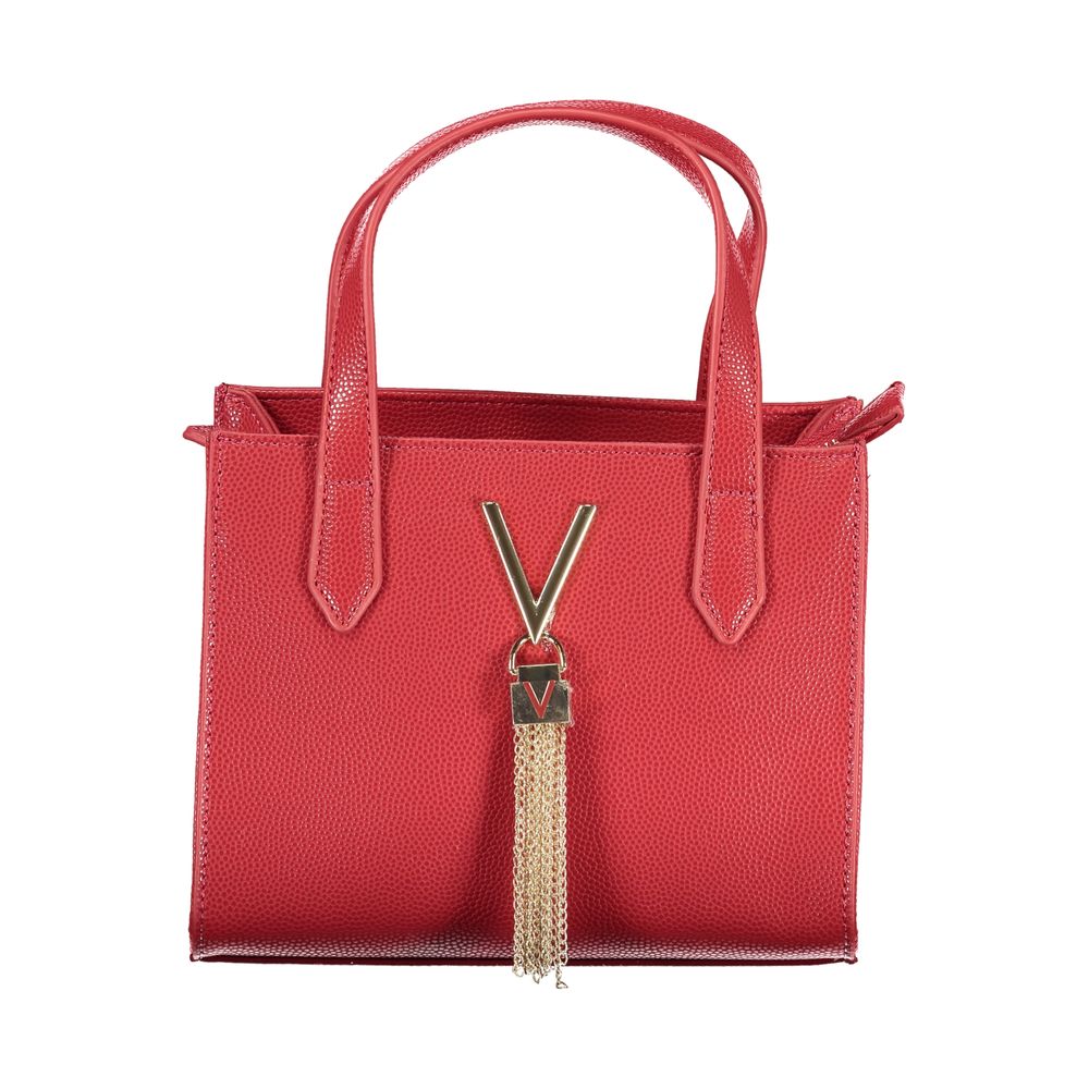 Mario Valentino Red Polyethylene Women Handbag