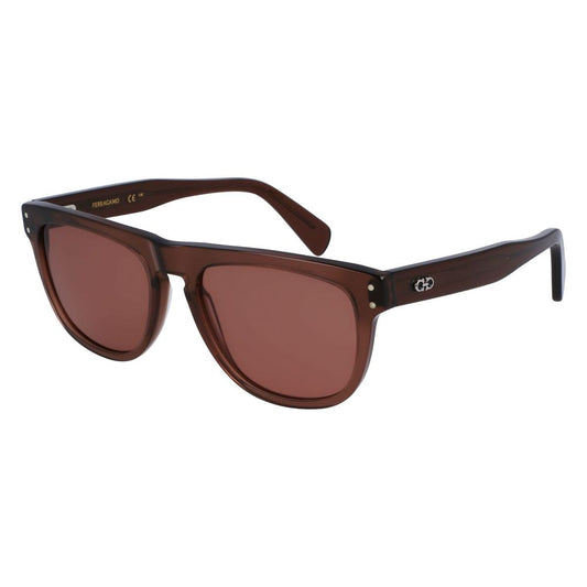 Ferragamo Brown Acetate Sunglasses 1728,67434610848,Accessories,Brown,Ferragamo,Glasses and Sunglasses - Accessories,Men,New with tags,Sunglasses - Glasses and Sunglasses - Accessories