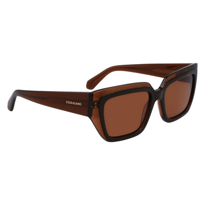 Ferragamo Brown Acetate Sunglasses 1728,67434610848,Accessories,Brown,Ferragamo,Glasses and Sunglasses - Accessories,New with tags,Sunglasses - Glasses and Sunglasses - Accessories,Women