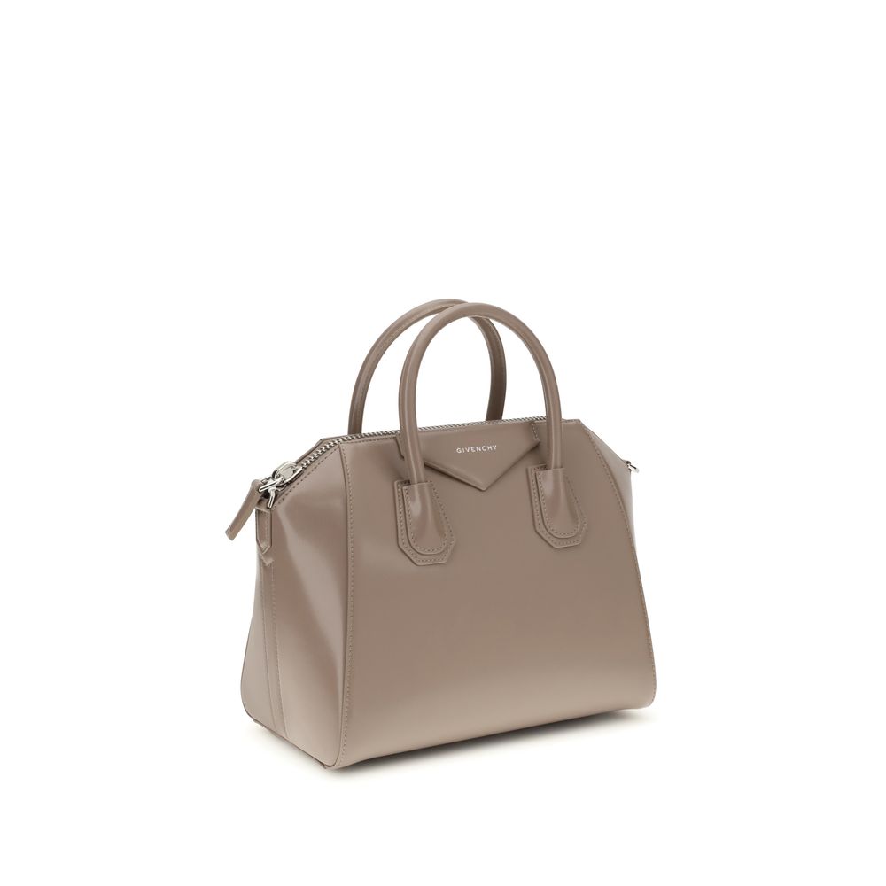 Givenchy Gray Calf Leather Bos Taurus Shoulder Bag 1728,72470364320,Bags,Givenchy,Gray,New with tags,Shoulder Bags - Bags,Women