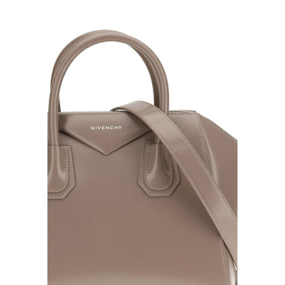 Givenchy Gray Calf Leather Bos Taurus Shoulder Bag 1728,72470364320,Bags,Givenchy,Gray,New with tags,Shoulder Bags - Bags,Women