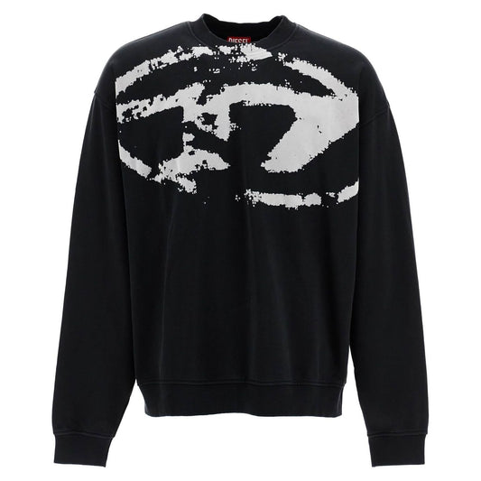 Diesel Diesel fleece sweatshirt with f Topwear Diesel