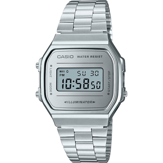 CASIO VINTAGE Mod. ICONIC - ALL SILVER-0