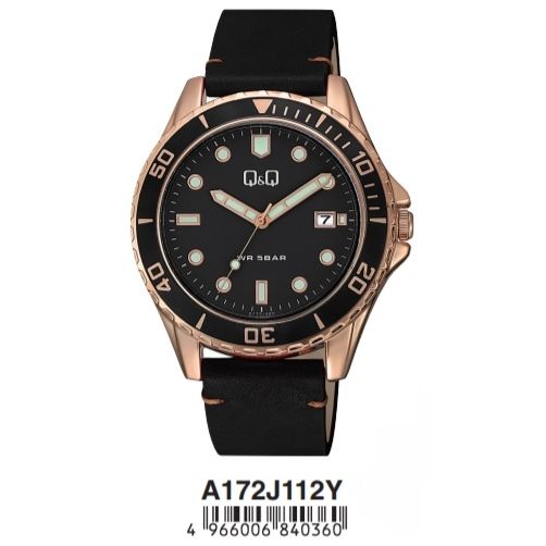 Q&Q Mod. GENT DATE Q&Q