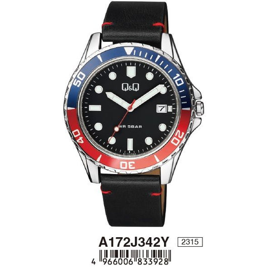 Q&Q Mod. GENT DATE Q&Q